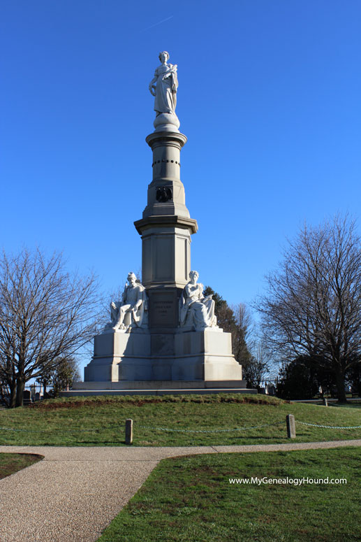 Gettysburg, Pennsylvania, Soldiers' National Monument, photo, 2016