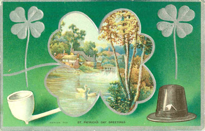 Vintage St. Patrick's Day Postcard 01